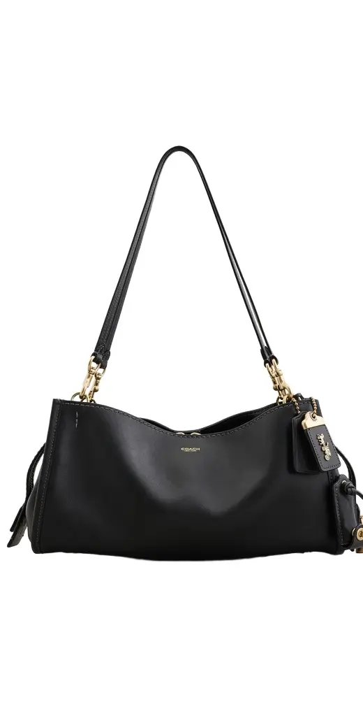 Coach Soft Grain Leather East West Rogue 34 Bag