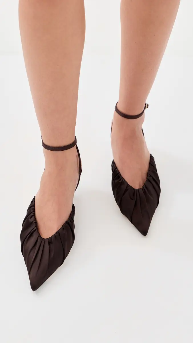 Loeffler Randall Rio Smocked Kitten Heels | Thumbnail 3 Loeffler Randall Rio Smocked Kitten Heels | Thumbnail 3