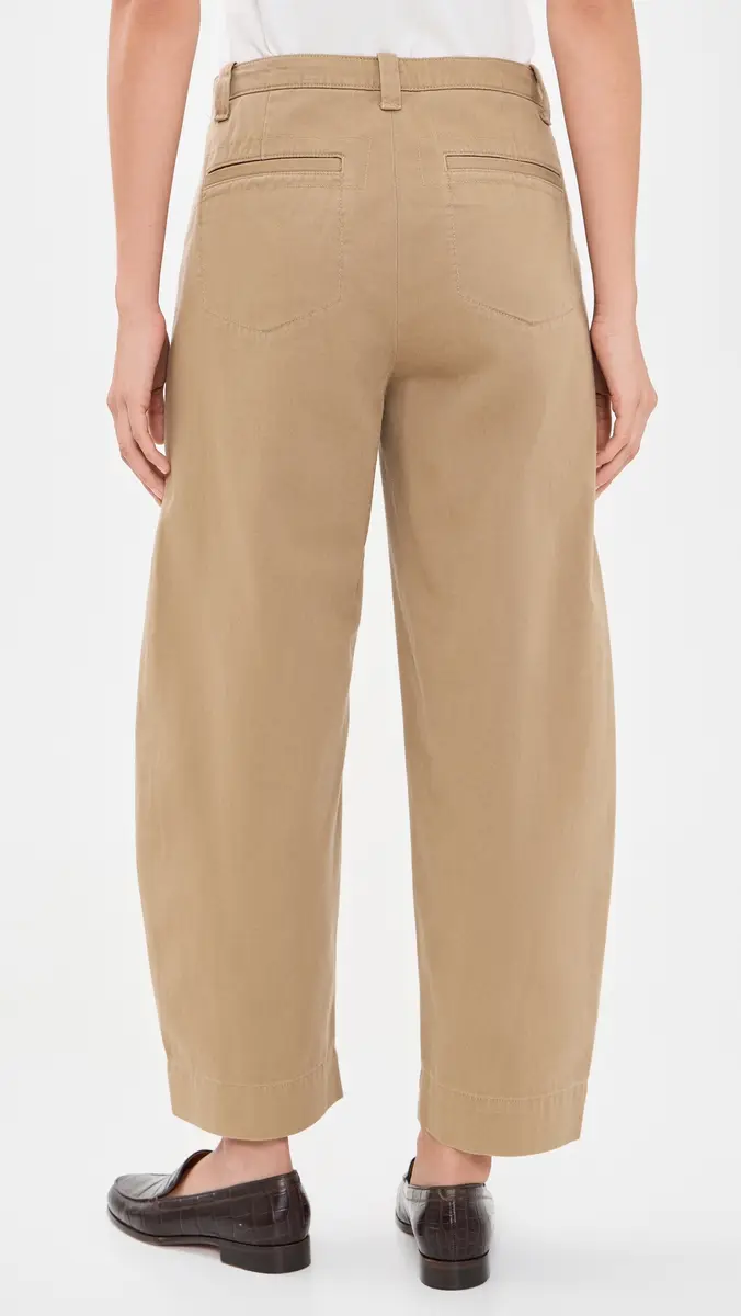 Vince Mid Rise Washed Cotton Utility Pants | Thumbnail 3