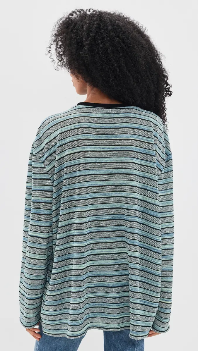 VRG GRL Willow Stripe Long Sleeve Tee | Thumbnail 3 VRG GRL Willow Stripe Long Sleeve Tee | Thumbnail 3