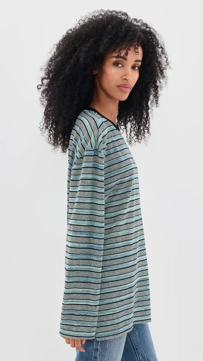 VRG GRL Willow Stripe Long Sleeve Tee | Thumbnail 4 VRG GRL Willow Stripe Long Sleeve Tee | Thumbnail 4
