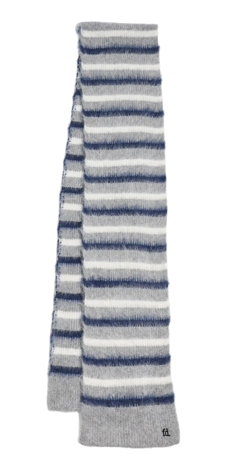 The Striped Knit Scarf The Striped Knit Scarf