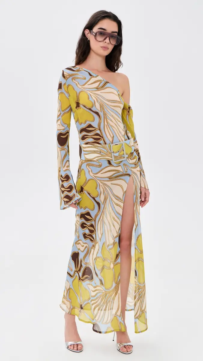 SEVEN WONDERS Daria One Shoulder Maxi Dress | Thumbnail 2 SEVEN WONDERS Daria One Shoulder Maxi Dress | Thumbnail 2