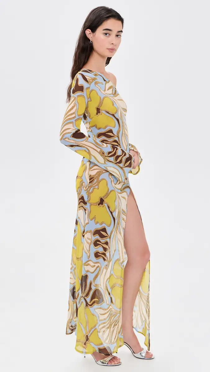 SEVEN WONDERS Daria One Shoulder Maxi Dress | Thumbnail 4 SEVEN WONDERS Daria One Shoulder Maxi Dress | Thumbnail 4
