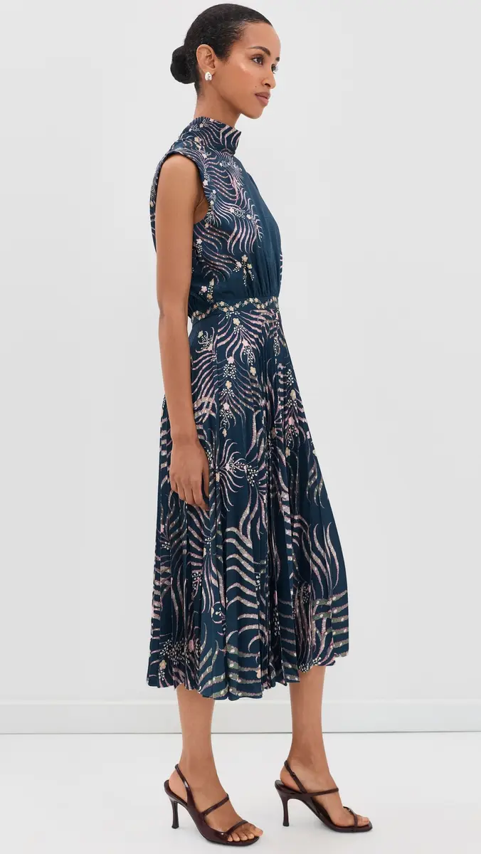Saloni Fleur Dress | Thumbnail 4 Saloni Fleur Dress | Thumbnail 4