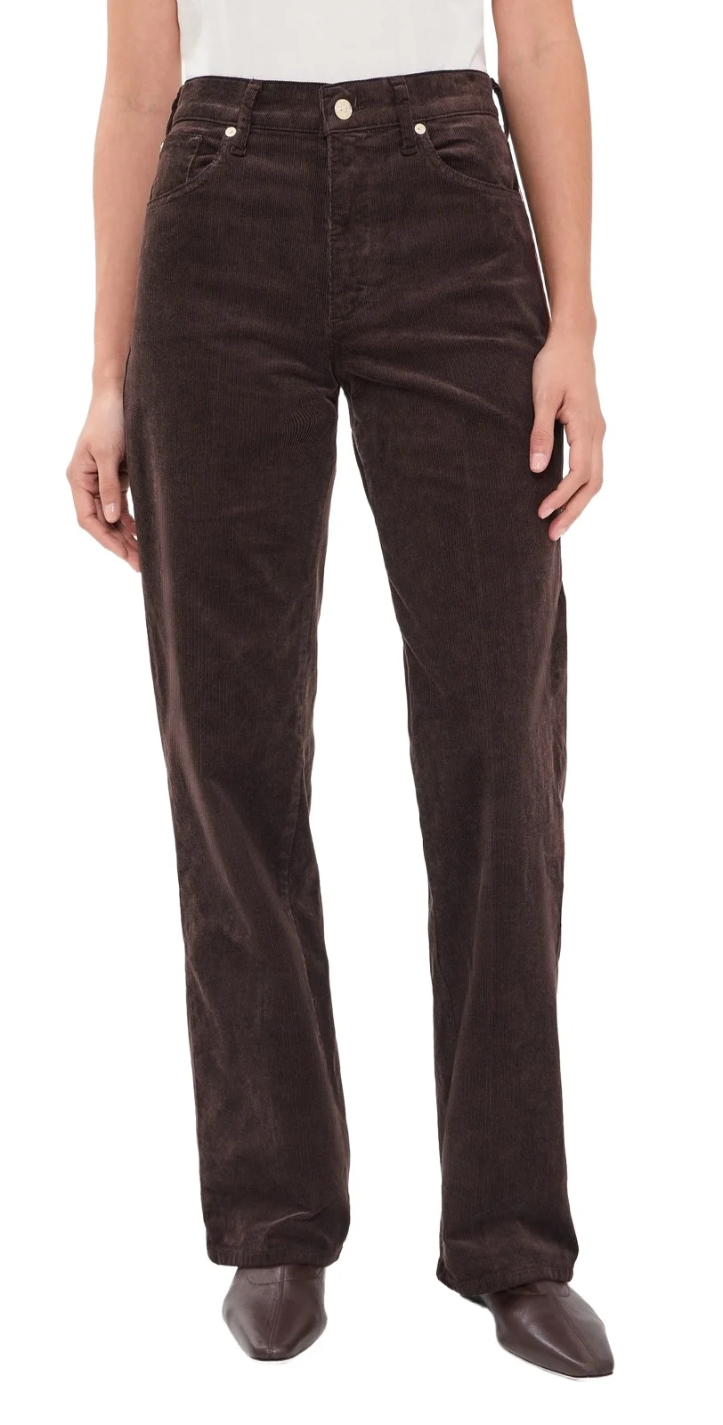 Stovepipe Straight Corduroy Pants Stovepipe Straight Corduroy Pants