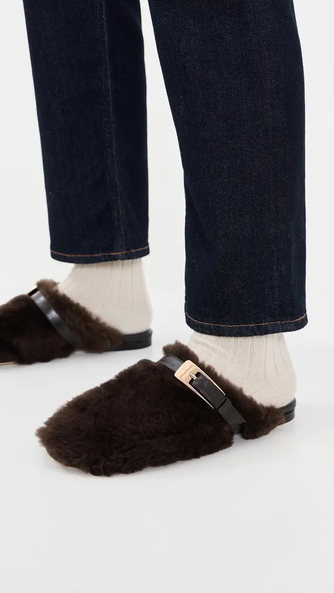 Stuart Weitzman Roxanne Shearling Mules | Thumbnail 3 Stuart Weitzman Roxanne Shearling Mules | Thumbnail 3