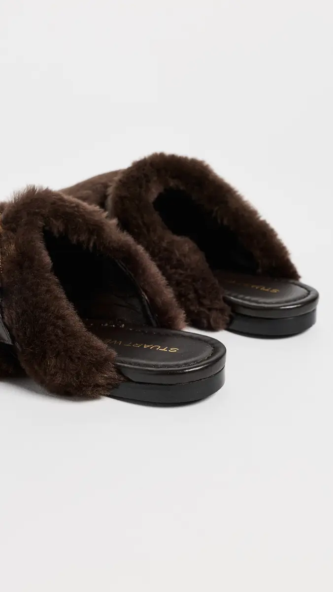 Stuart Weitzman Roxanne Shearling Mules | Thumbnail 4 Stuart Weitzman Roxanne Shearling Mules | Thumbnail 4
