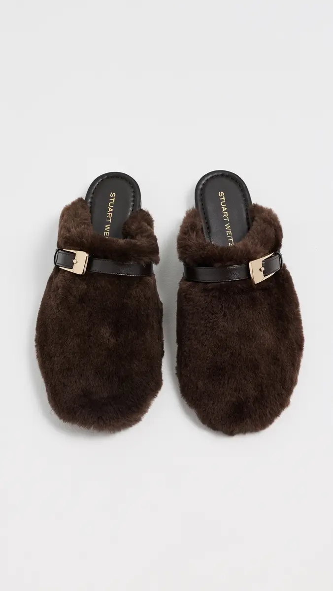Stuart Weitzman Roxanne Shearling Mules | Thumbnail 5 Stuart Weitzman Roxanne Shearling Mules | Thumbnail 5