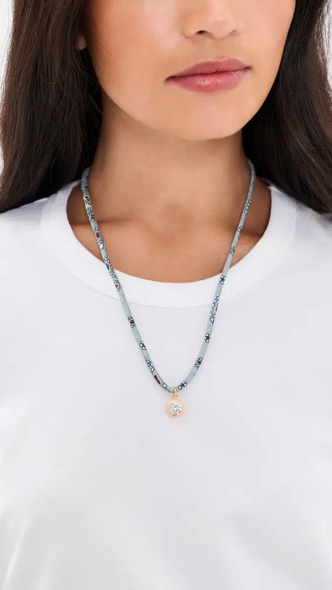 HART x Hill House Enamel Bezel Cord Necklace | Thumbnail 3 HART x Hill House Enamel Bezel Cord Necklace | Thumbnail 3