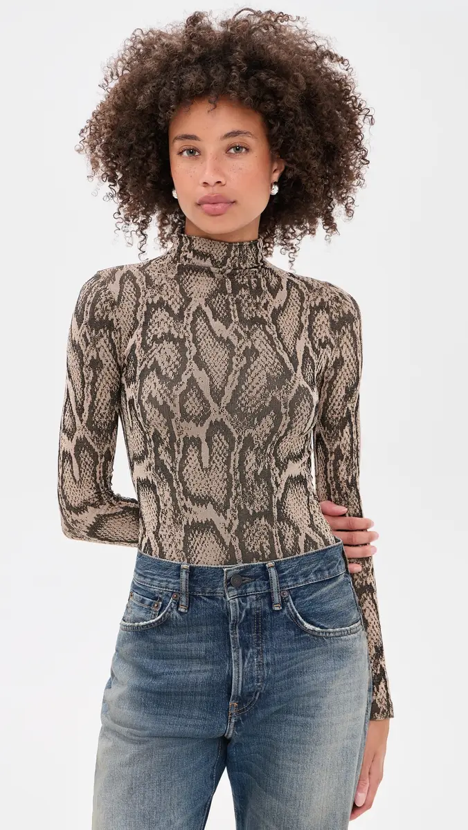 Wolford Shimmering Python Thong Bodysuit | Thumbnail 2 Wolford Shimmering Python Thong Bodysuit | Thumbnail 2