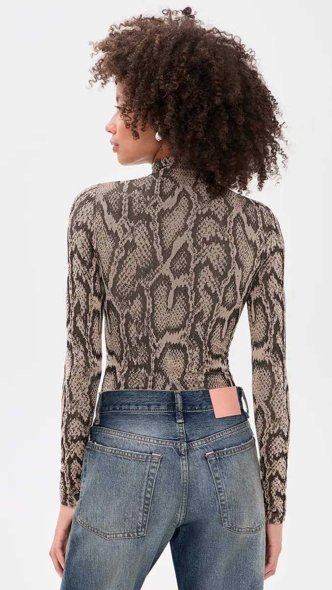 Wolford Shimmering Python Thong Bodysuit | Thumbnail 3 Wolford Shimmering Python Thong Bodysuit | Thumbnail 3