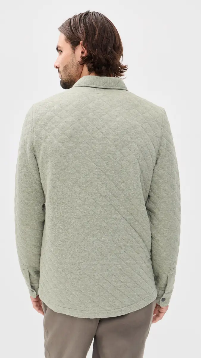 Faherty Epic Quilted Fleece Shacket | Thumbnail 3 Faherty Epic Quilted Fleece Shacket | Thumbnail 3