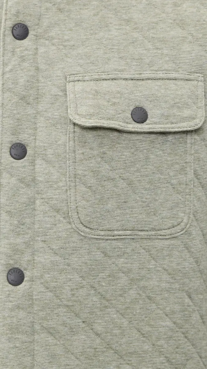 Faherty Epic Quilted Fleece Shacket | Thumbnail 6 Faherty Epic Quilted Fleece Shacket | Thumbnail 6