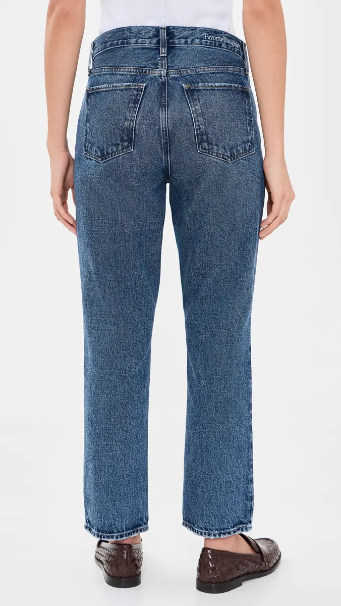 Favorite Daughter The Dot Mid Straight Ankle Jeans | Thumbnail 3 Favorite Daughter The Dot Mid Straight Ankle Jeans | Thumbnail 3