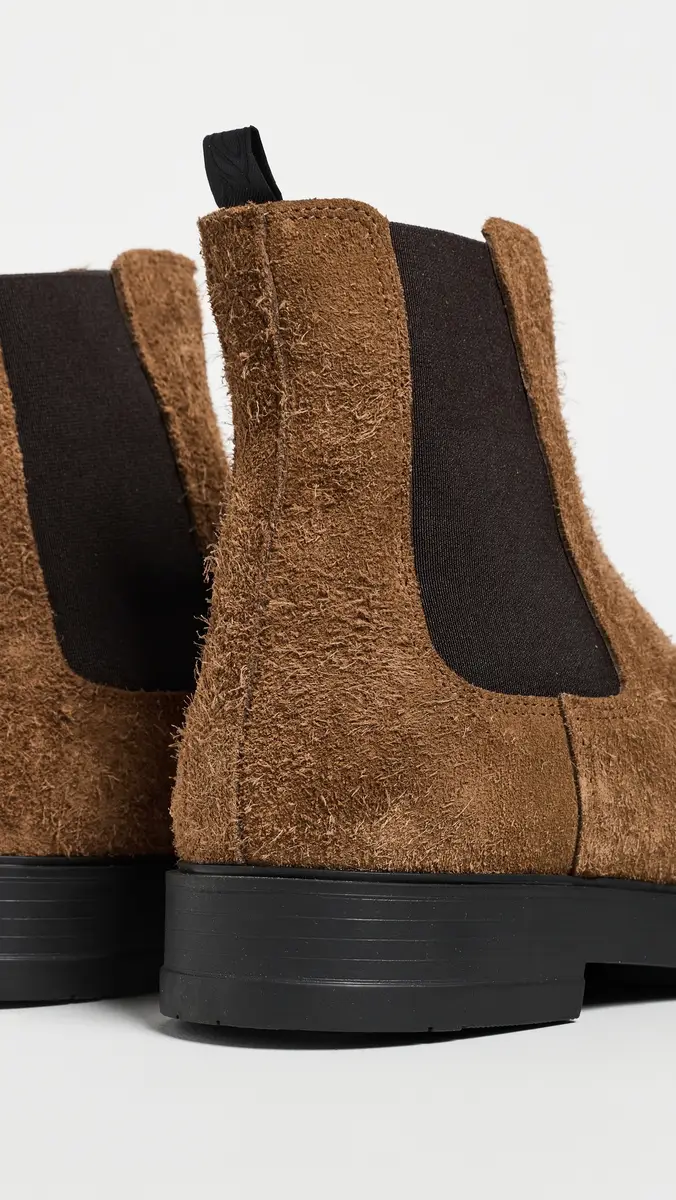 Les Deux Hairy Suede Chelsea Boots | Thumbnail 3