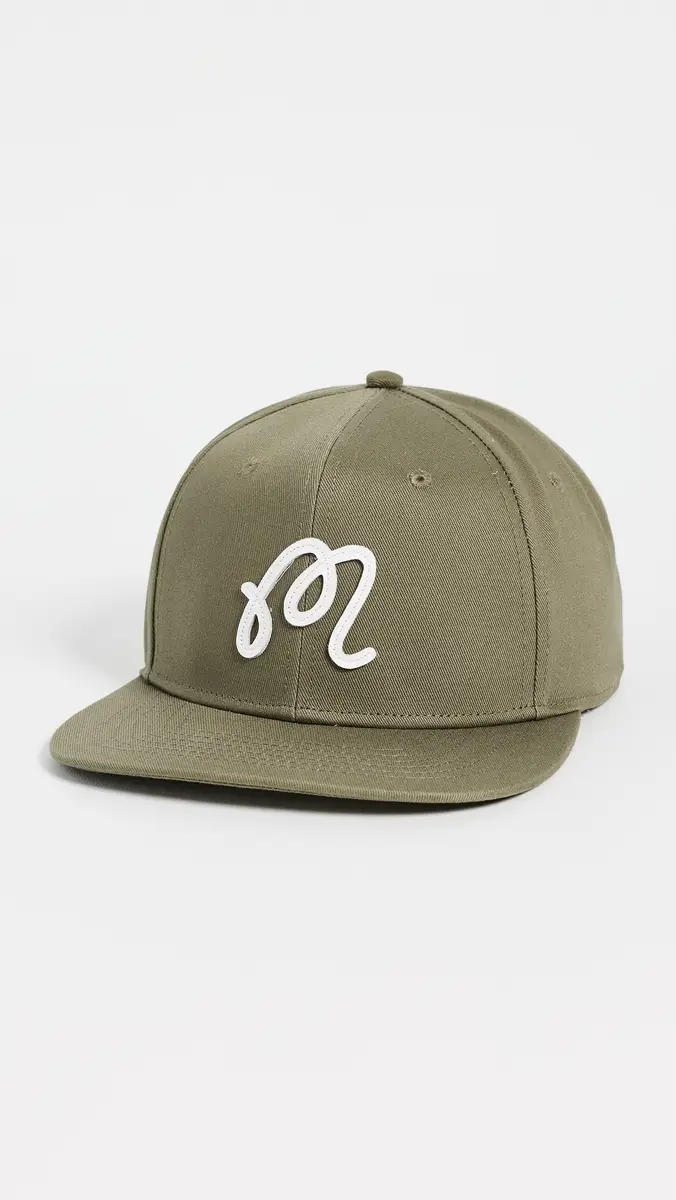 Malbon M Script Snapback Hat | Thumbnail 4