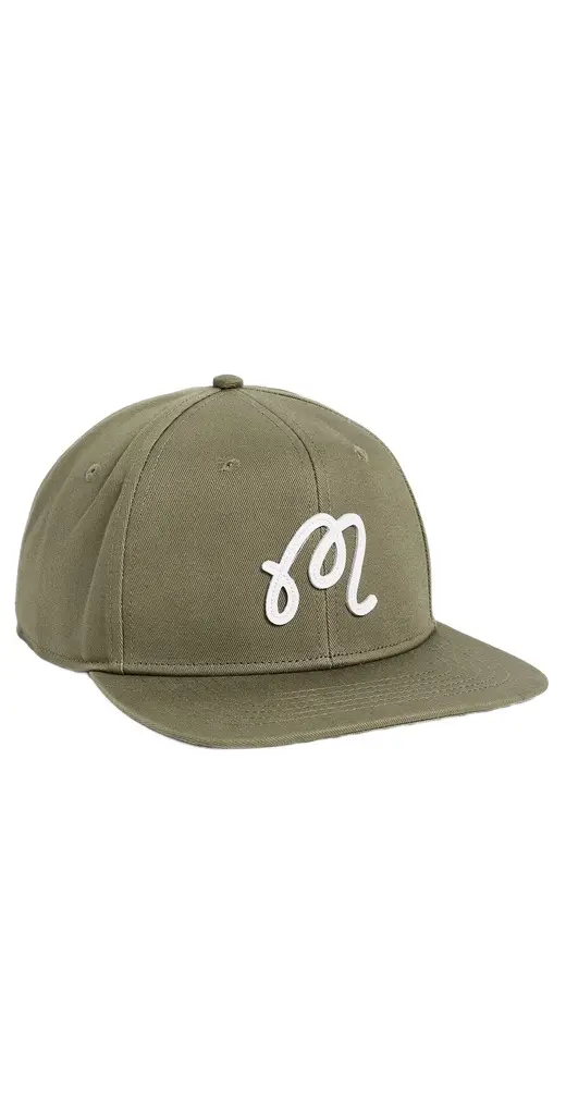 Malbon M Script Snapback Hat