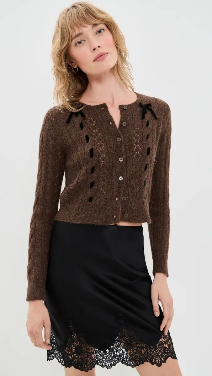 LoveShackFancy Dione Cardigan | Thumbnail 2