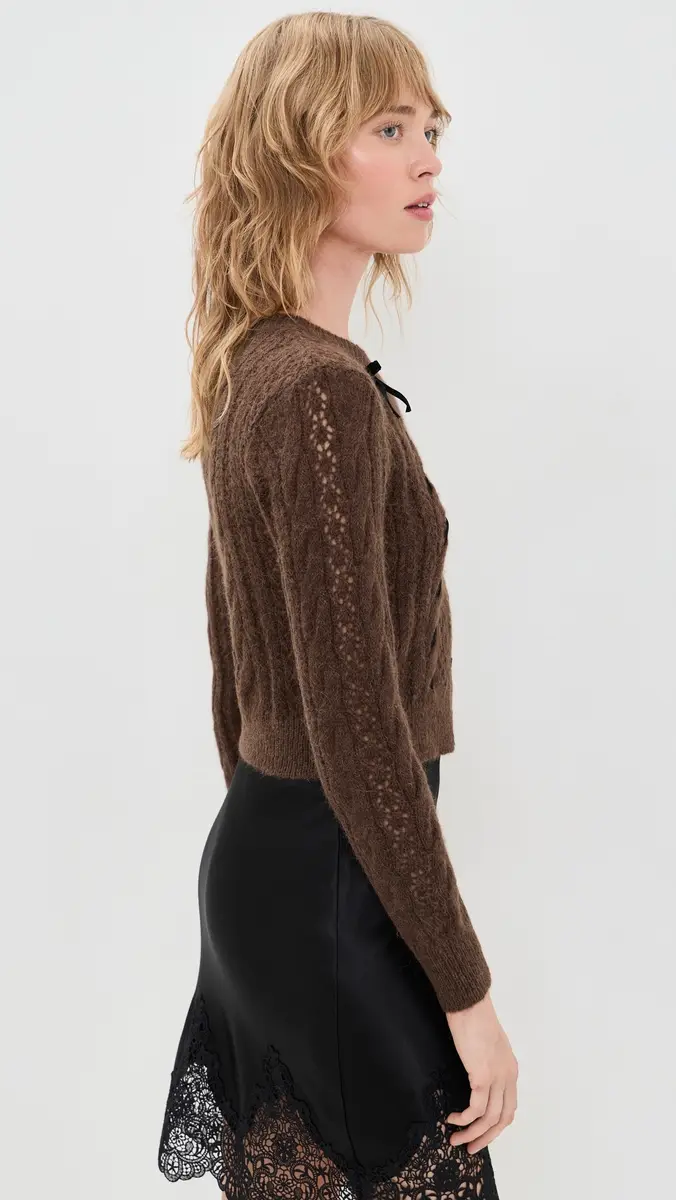 LoveShackFancy Dione Cardigan | Thumbnail 4