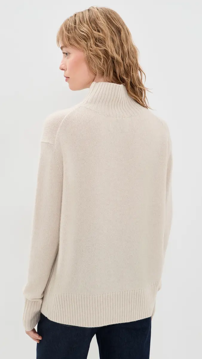 White + Warren Cashmere Oversized Pullover | Thumbnail 3 White + Warren Cashmere Oversized Pullover | Thumbnail 3