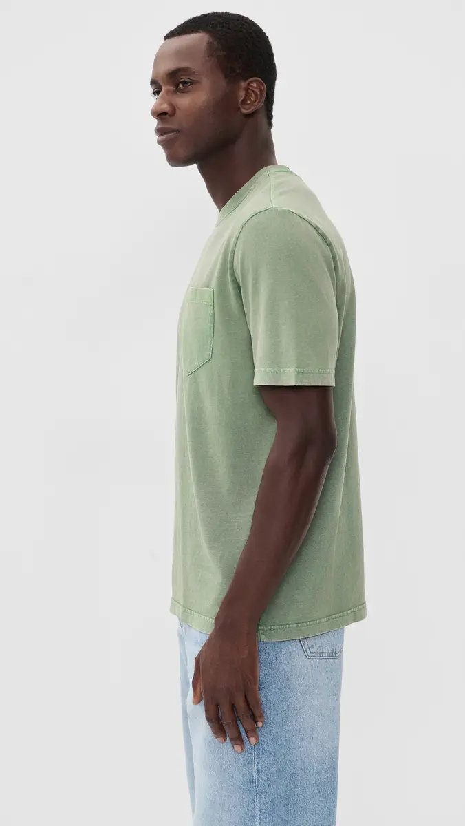 Faherty Short Sleeve Recycled Cotton Tee | Thumbnail 4 Faherty Short Sleeve Recycled Cotton Tee | Thumbnail 4