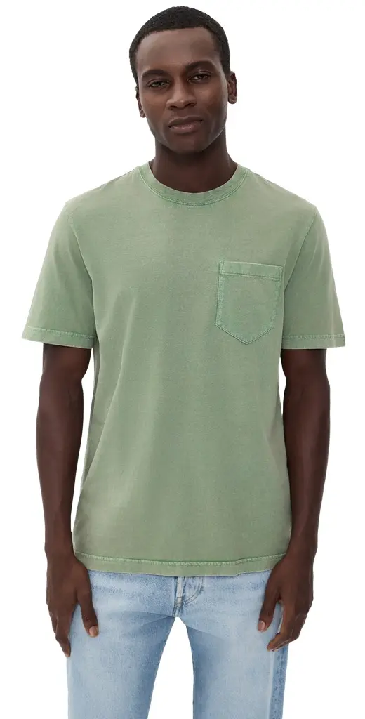Faherty Short Sleeve Recycled Cotton Tee
