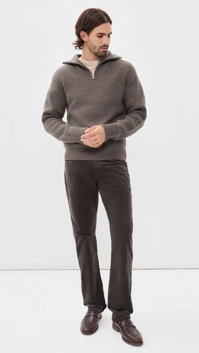 PAIGE Federal Midnight Brown Corduroy Pants | Thumbnail 5 PAIGE Federal Midnight Brown Corduroy Pants | Thumbnail 5