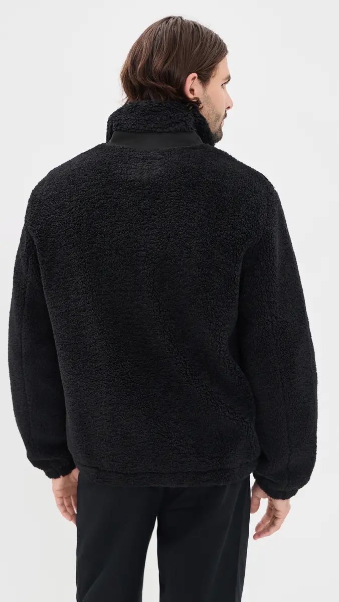 Vince Faux Sherpa Zip Jacket | Thumbnail 3