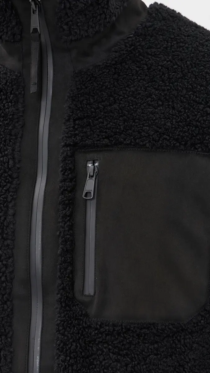Vince Faux Sherpa Zip Jacket | Thumbnail 6