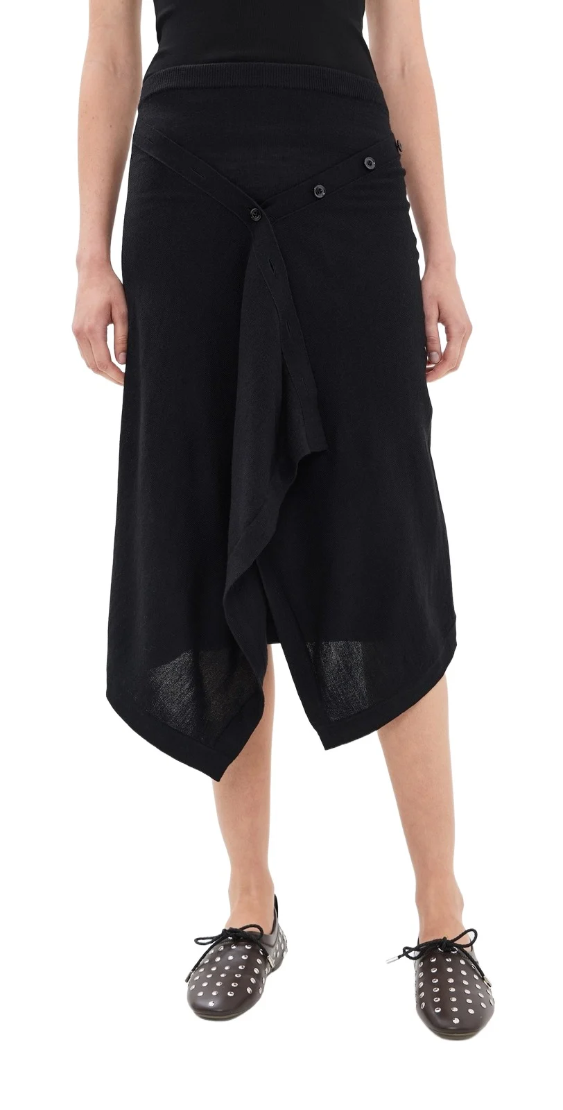 Lemaire Buttoned Skirt