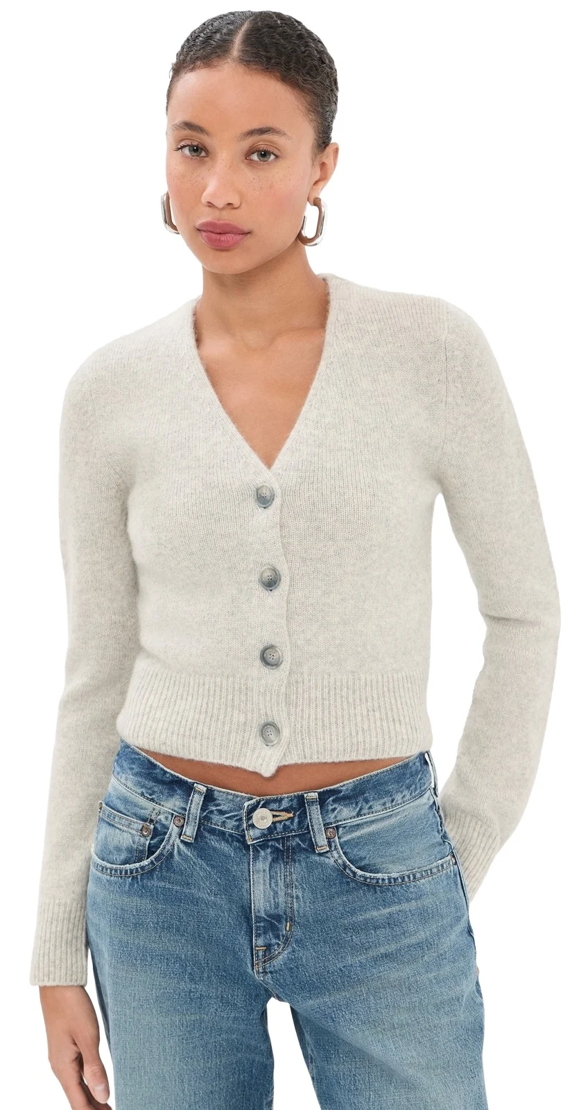 Sloane Silk Cashmere Cardigan Sweater Sloane Silk Cashmere Cardigan Sweater