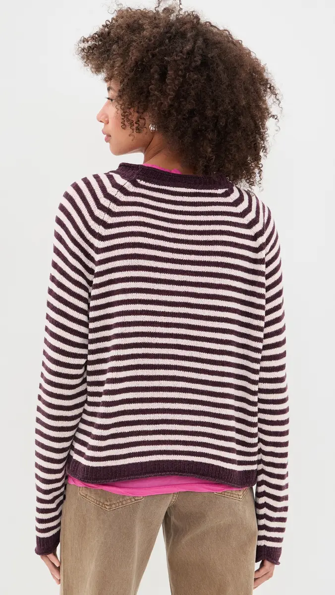 American Vintage Round Neck Long Sleeves Sweater | Thumbnail 3