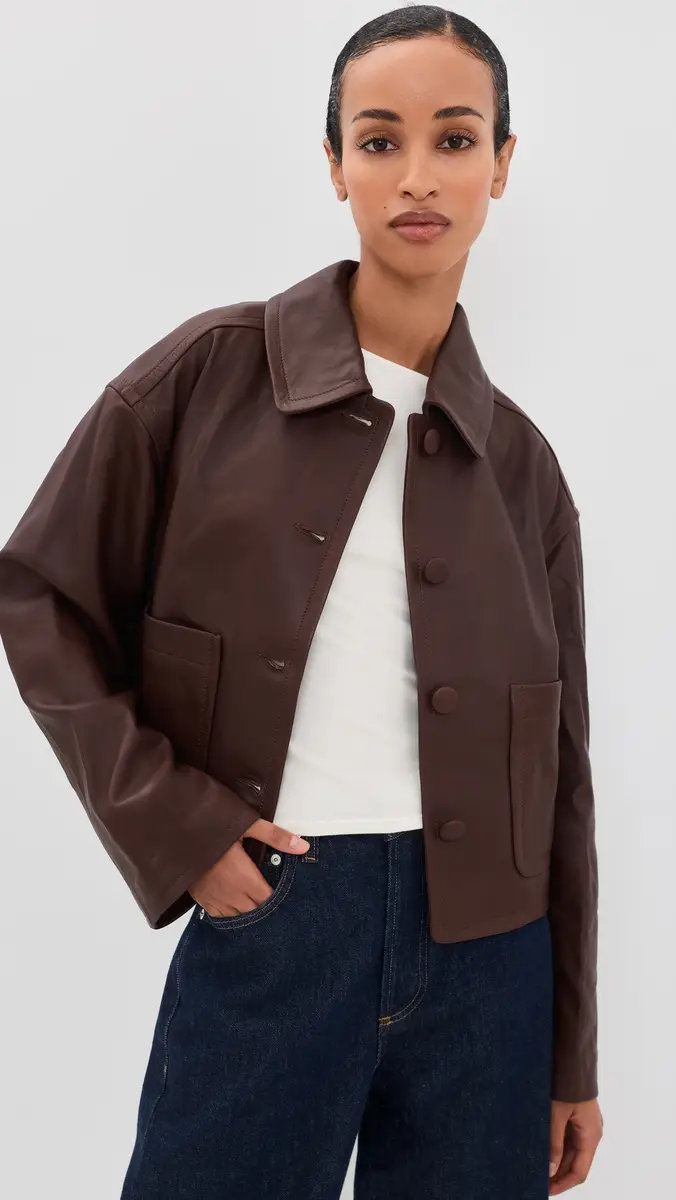 A.L.C. A. L.C. Brooks Leather Jacket | Thumbnail 2 A.L.C. A. L.C. Brooks Leather Jacket | Thumbnail 2