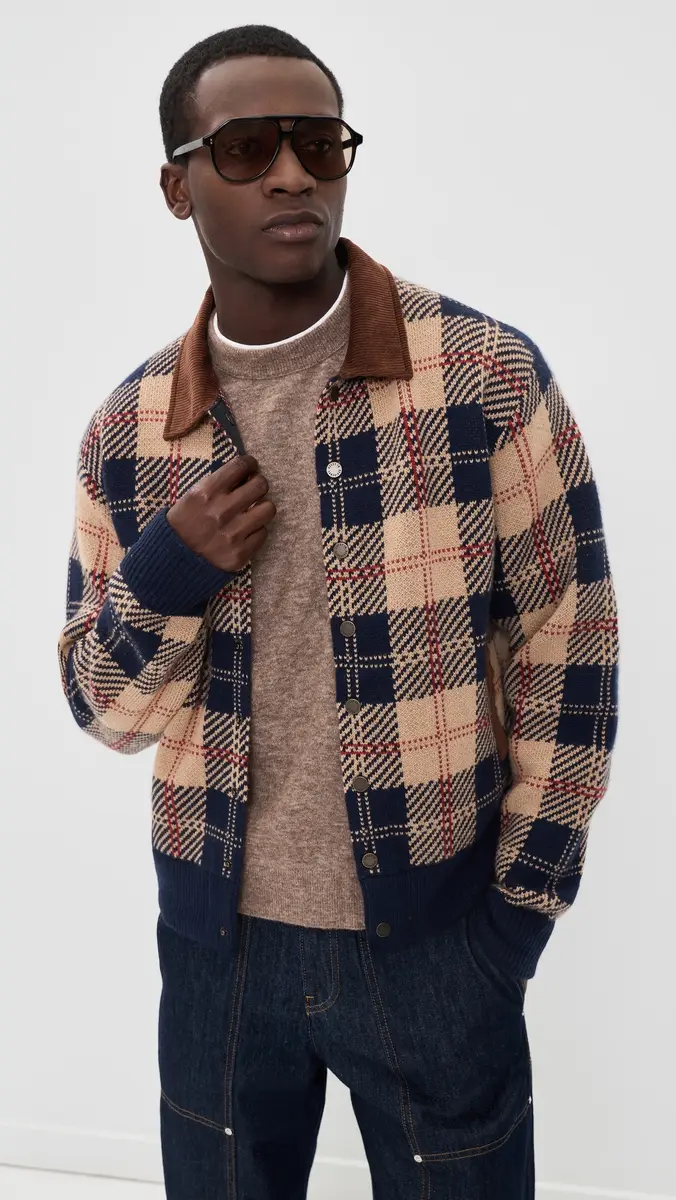 Guest In Residence Tartan Bomber Jacket | Thumbnail 2 Guest In Residence Tartan Bomber Jacket | Thumbnail 2