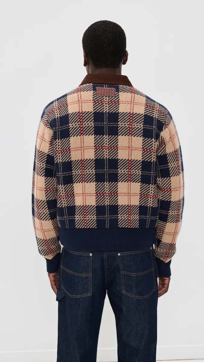 Guest In Residence Tartan Bomber Jacket | Thumbnail 3 Guest In Residence Tartan Bomber Jacket | Thumbnail 3