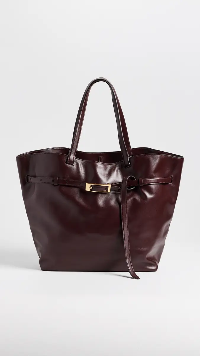 Anine Bing Elly Small Grained Leather Tote | Thumbnail 2 Anine Bing Elly Small Grained Leather Tote | Thumbnail 2
