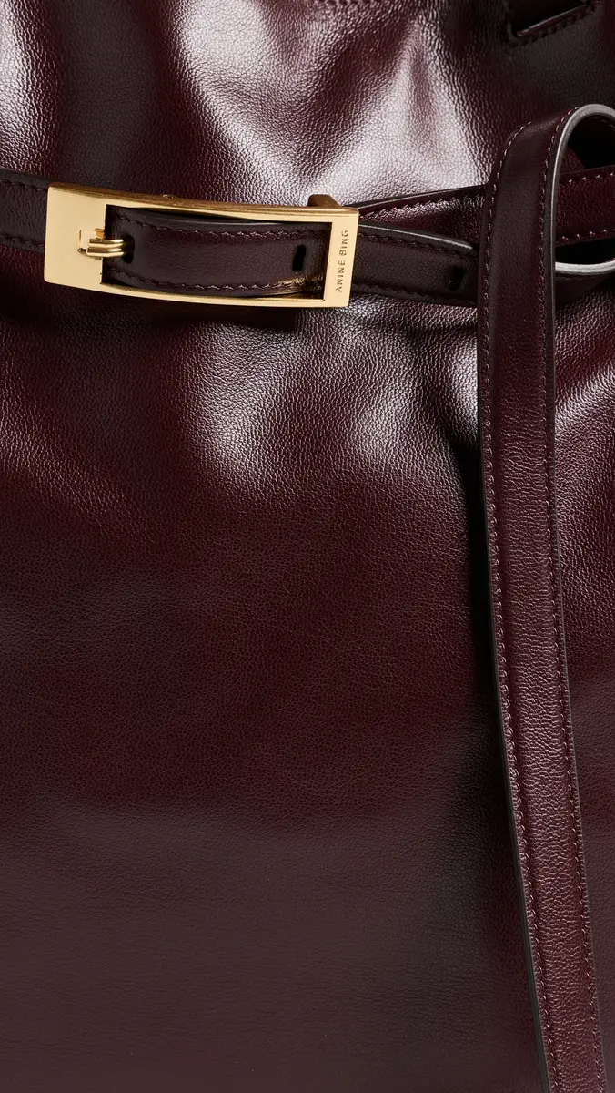 Anine Bing Elly Small Grained Leather Tote | Thumbnail 5 Anine Bing Elly Small Grained Leather Tote | Thumbnail 5