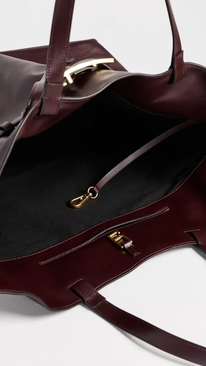 Anine Bing Elly Small Grained Leather Tote | Thumbnail 6 Anine Bing Elly Small Grained Leather Tote | Thumbnail 6