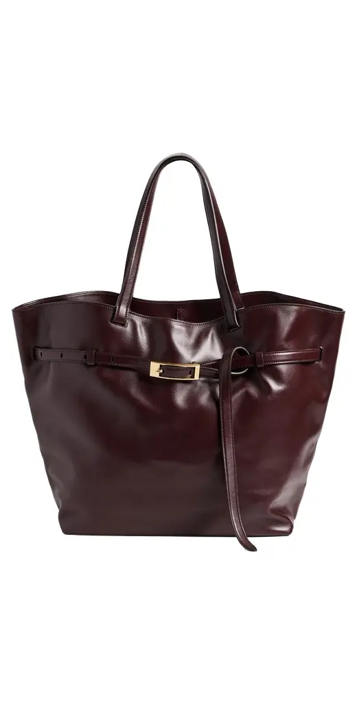 Anine Bing Elly Small Grained Leather Tote
