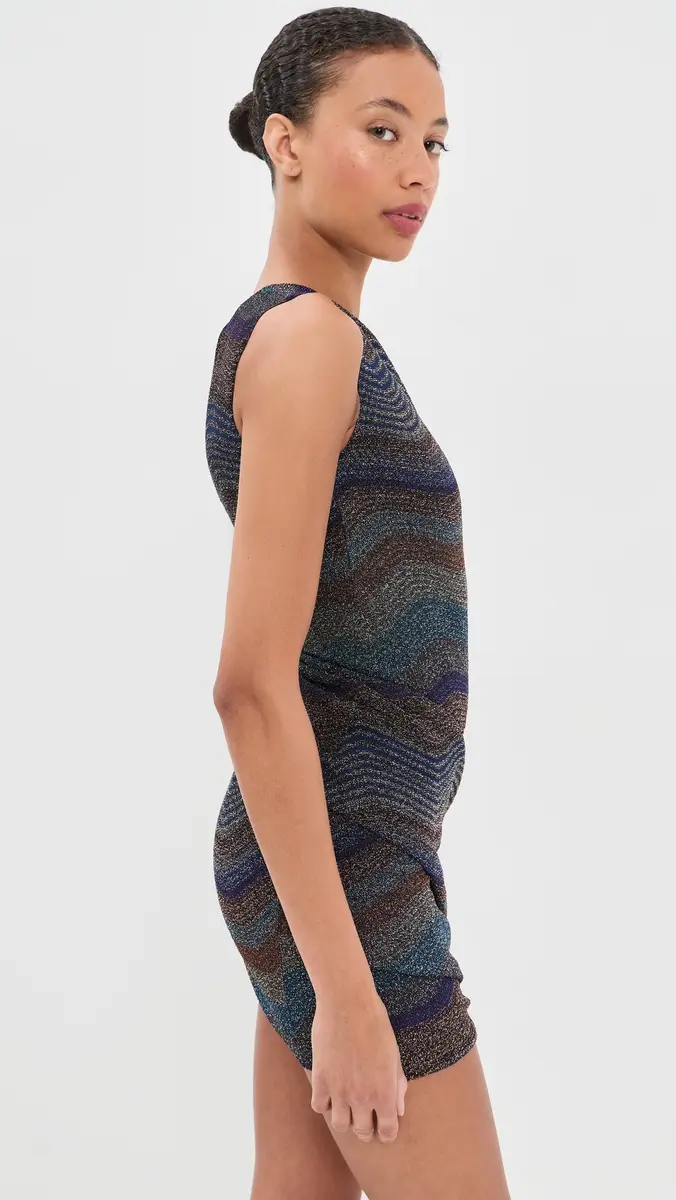 Missoni Sleeveless Short Mini Dress | Thumbnail 4 Missoni Sleeveless Short Mini Dress | Thumbnail 4