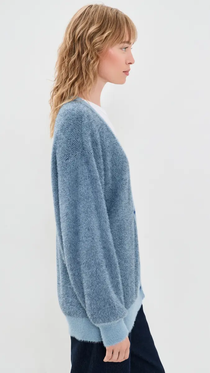 American Vintage V Neck Long Sleeves Cardigan | Thumbnail 4