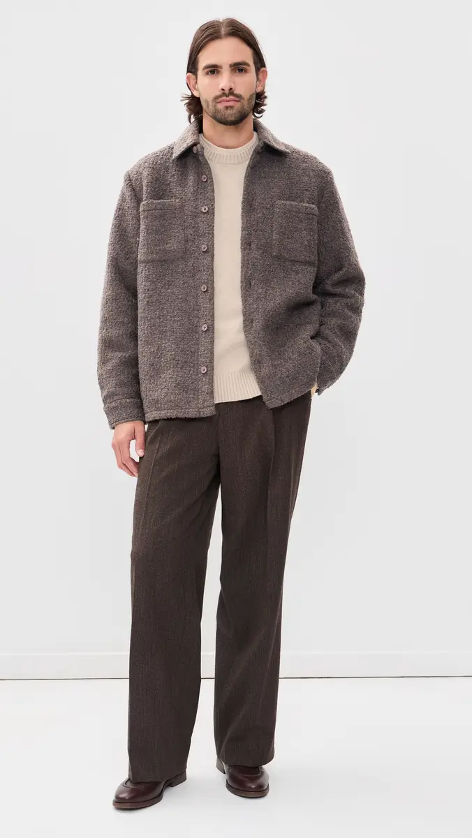 Wax London Mount Bobble Wool Reversible Shacket | Thumbnail 5 Wax London Mount Bobble Wool Reversible Shacket | Thumbnail 5