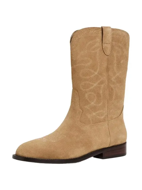 Jett Western Calf Boots