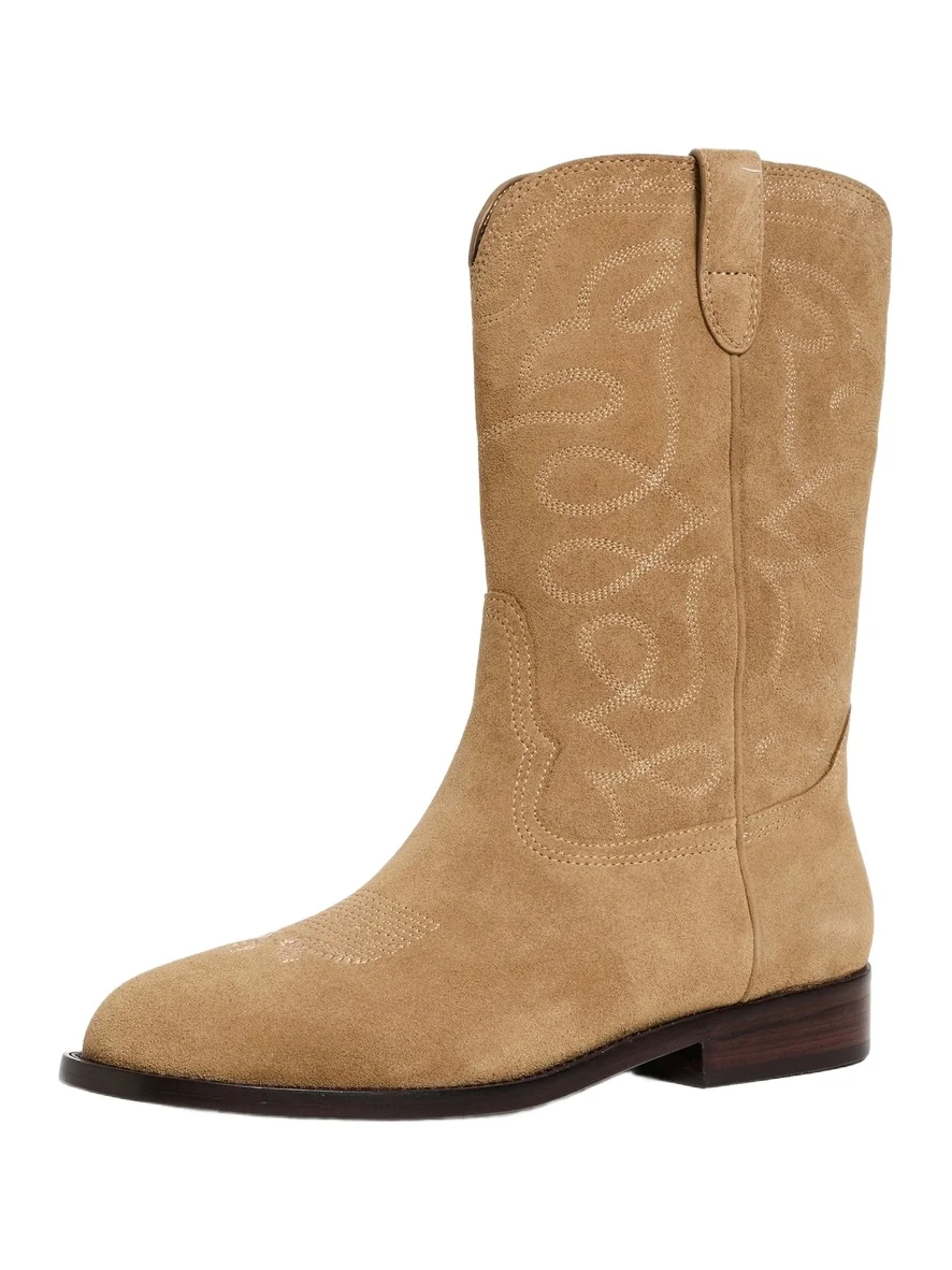 Loeffler Randall Jett Western Calf Boots