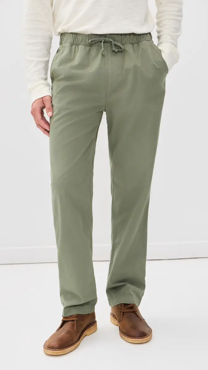 Save Khaki Twill Easy Chino Pants | Thumbnail 2 Save Khaki Twill Easy Chino Pants | Thumbnail 2