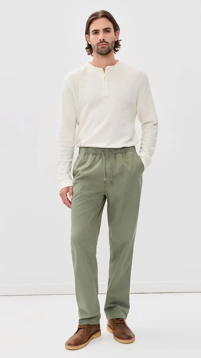 Save Khaki Twill Easy Chino Pants | Thumbnail 5 Save Khaki Twill Easy Chino Pants | Thumbnail 5