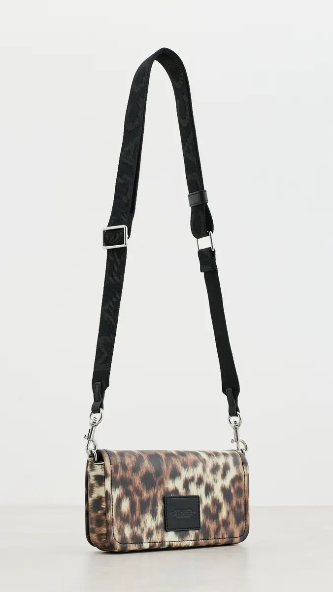 Marc Jacobs Leather Mini Bag In Leopard Brown Multi | Thumbnail 4 Marc Jacobs Leather Mini Bag In Leopard Brown Multi | Thumbnail 4