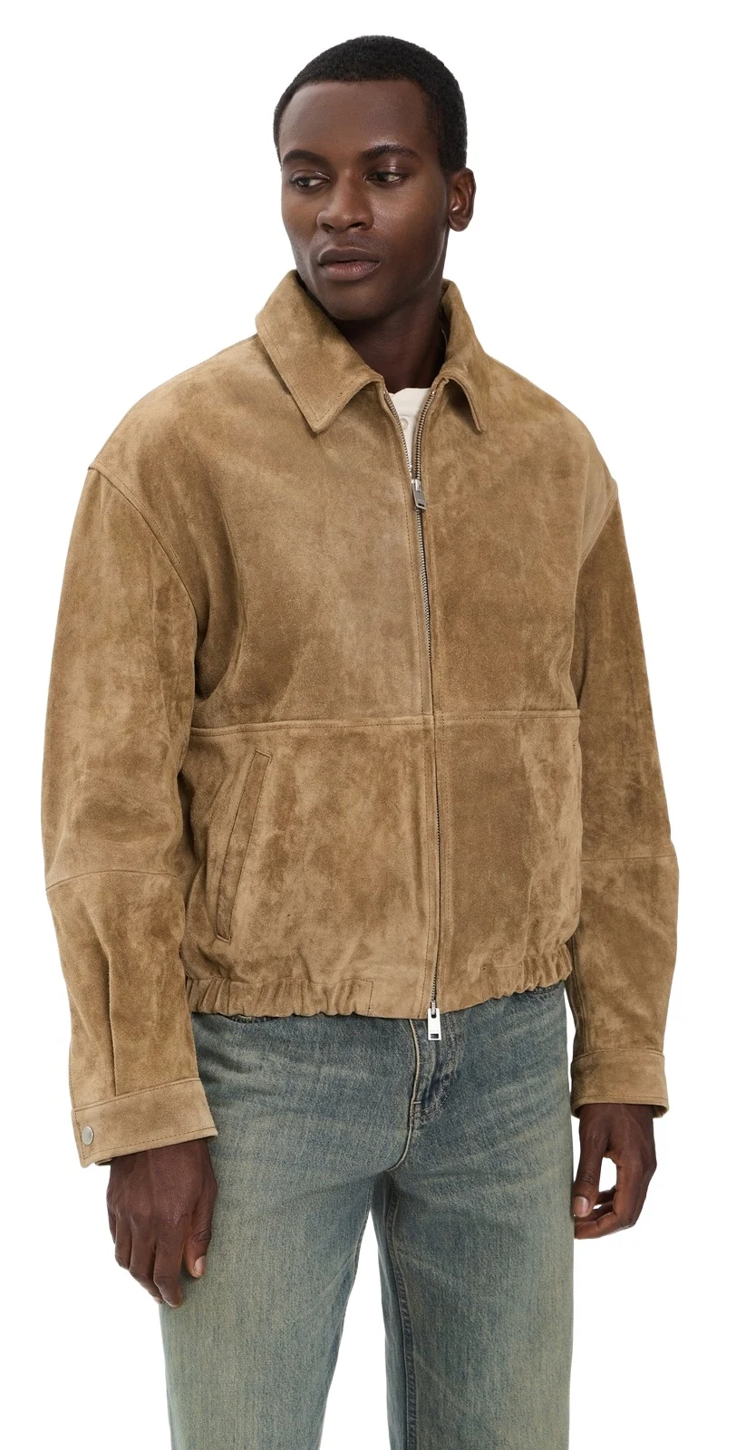 ARMA MADDOX Gritty Suede Jacket