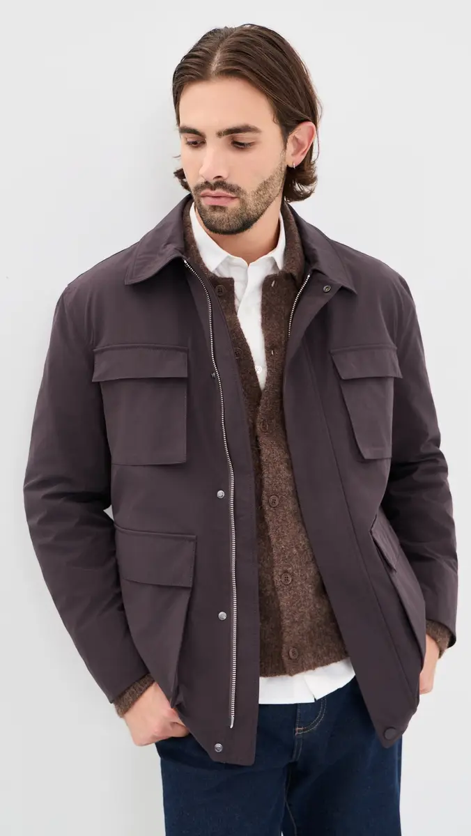 Wax London Fairfax Tech Canvas Field Jacket | Thumbnail 2